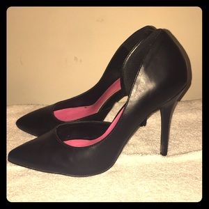 Patent leather stilettos